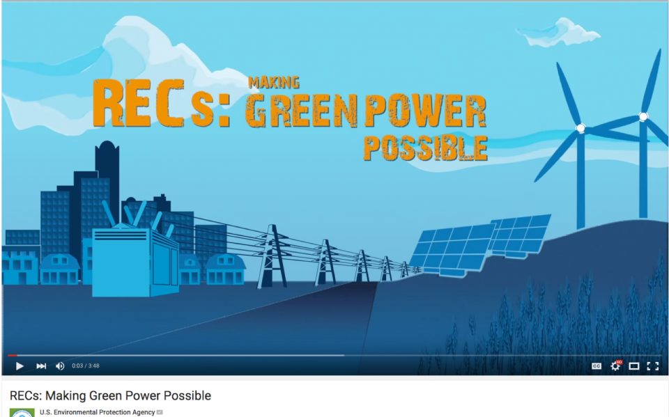 ERG Helps Consumers Plug Into Renewable Energy Certificates ERG 