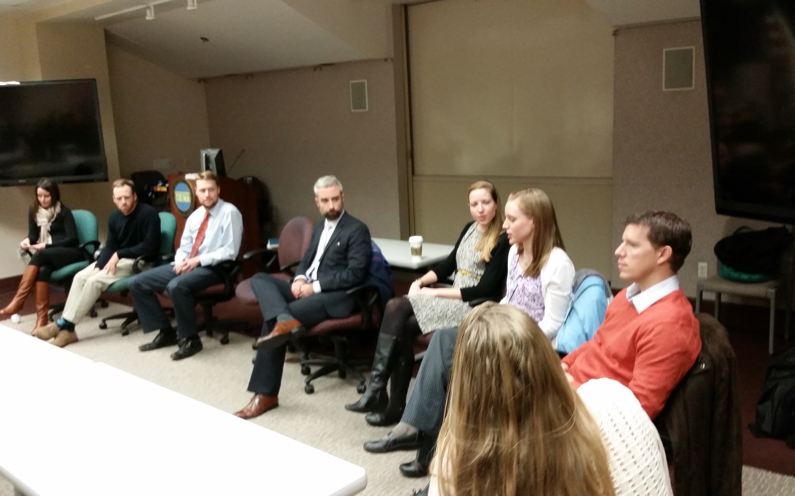 ERG's Kate Consroe participating in an EPA panel discussion