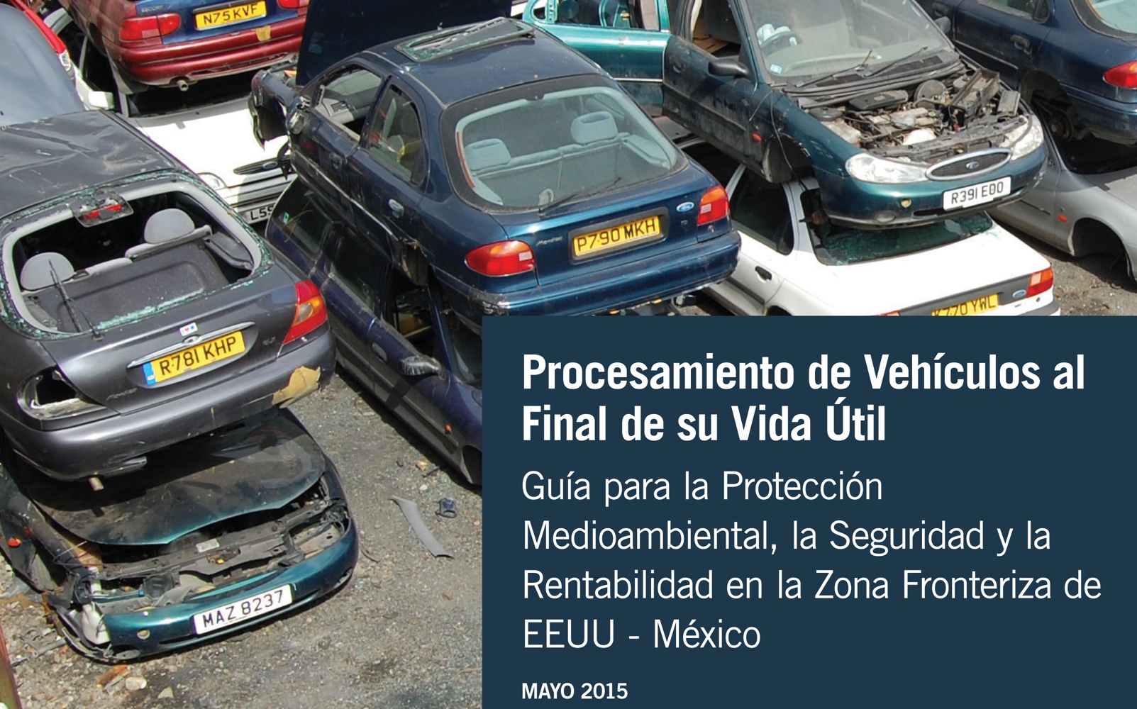 Cover of bilingual guidance manual developed by ERG for the EPA's Office of Resource Conservation