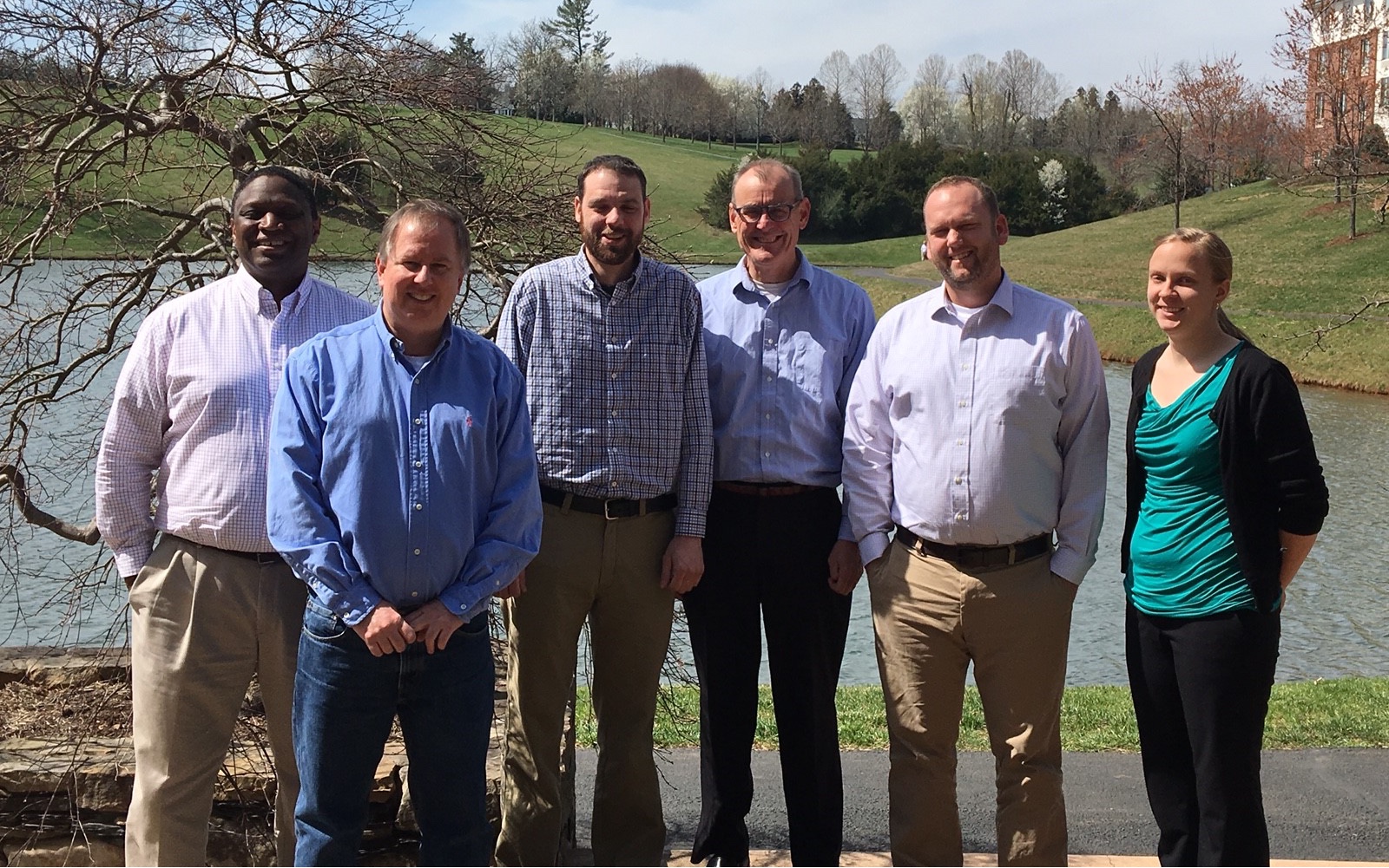 Photo of staff at ERG's new Charlottesville, VA office