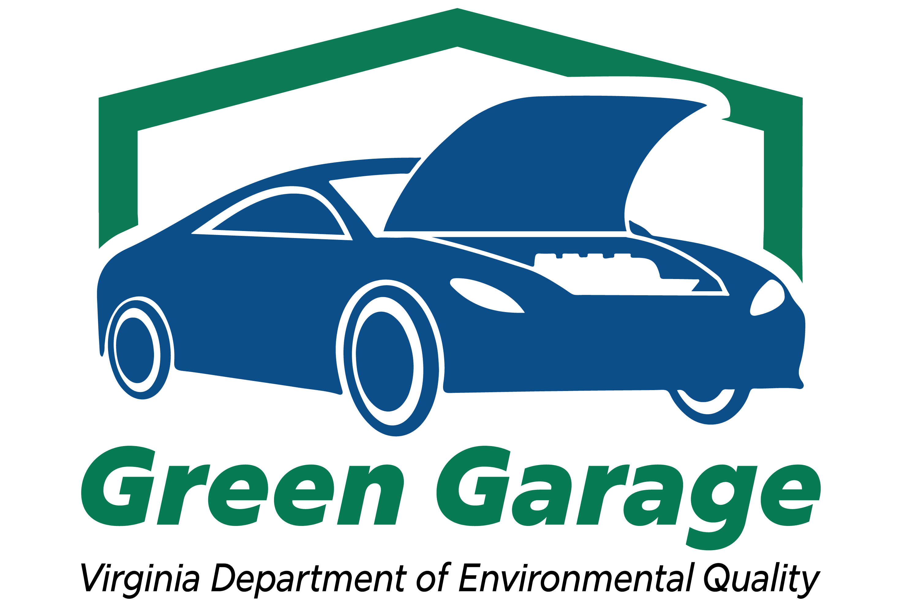 ERG Program Logo Design for Green Garage, Virginia Department of Environmental Quality