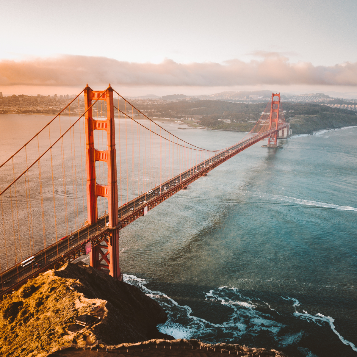 Photo of Golden Gate bridge