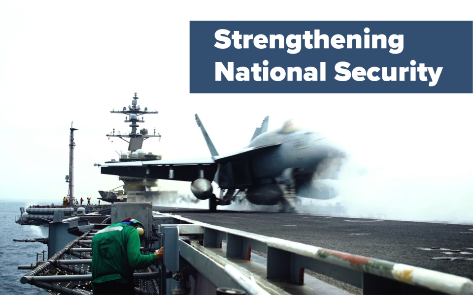 Strengthening National Security